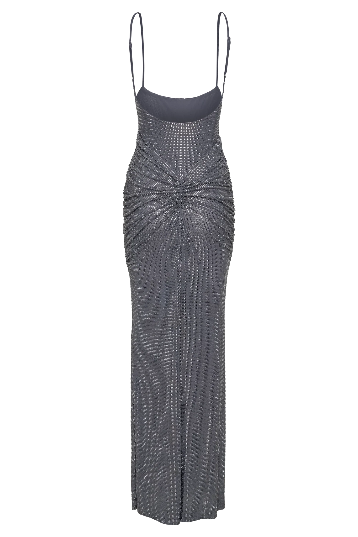Roisin Diamante Maxi Dress - Gunmetal - Image 6