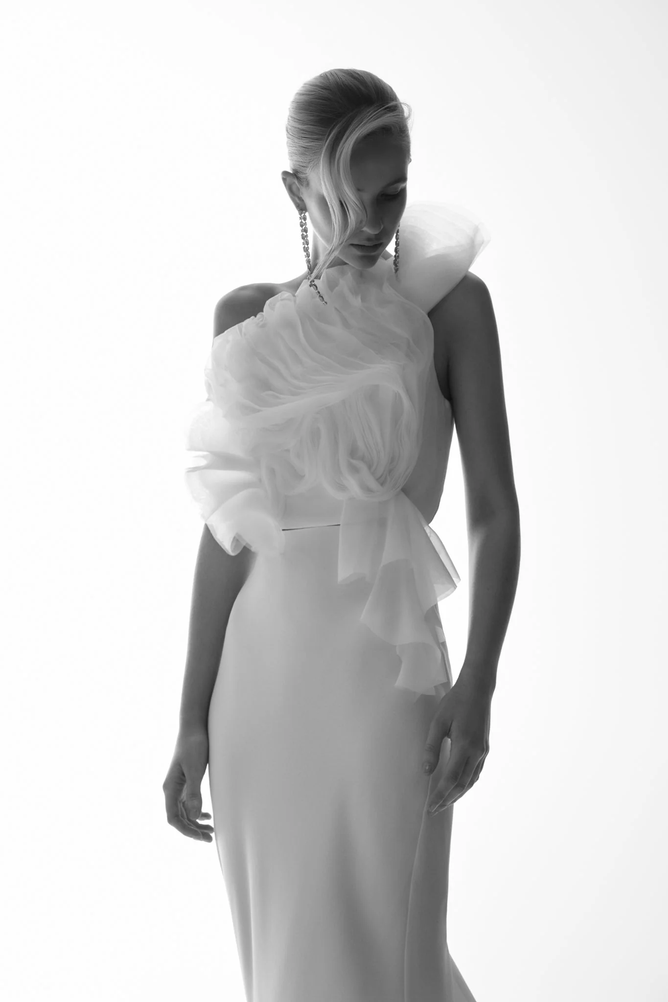 Sena Bridal Top - White - Image 2