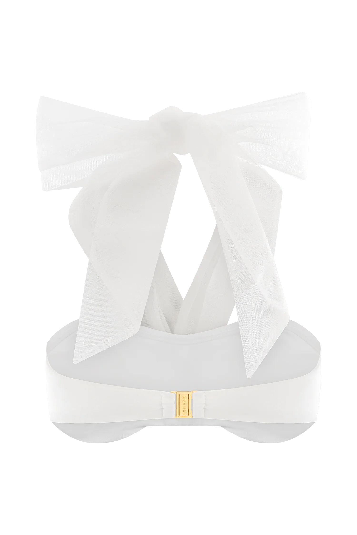 Sheryl Bow Bikini Top - Ivory - Image 6