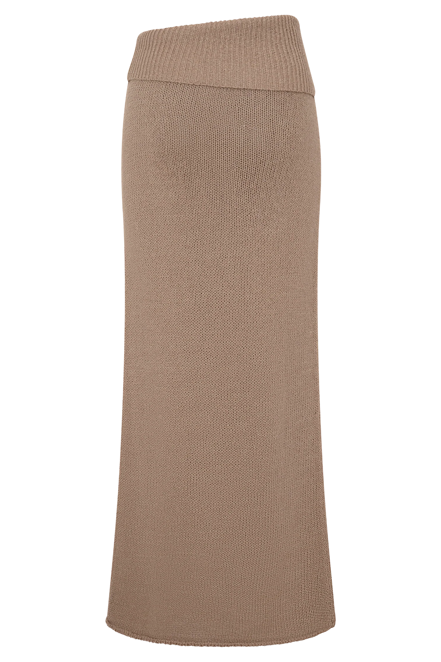 Sloane Knit Maxi Skirt - Latte - Image 6