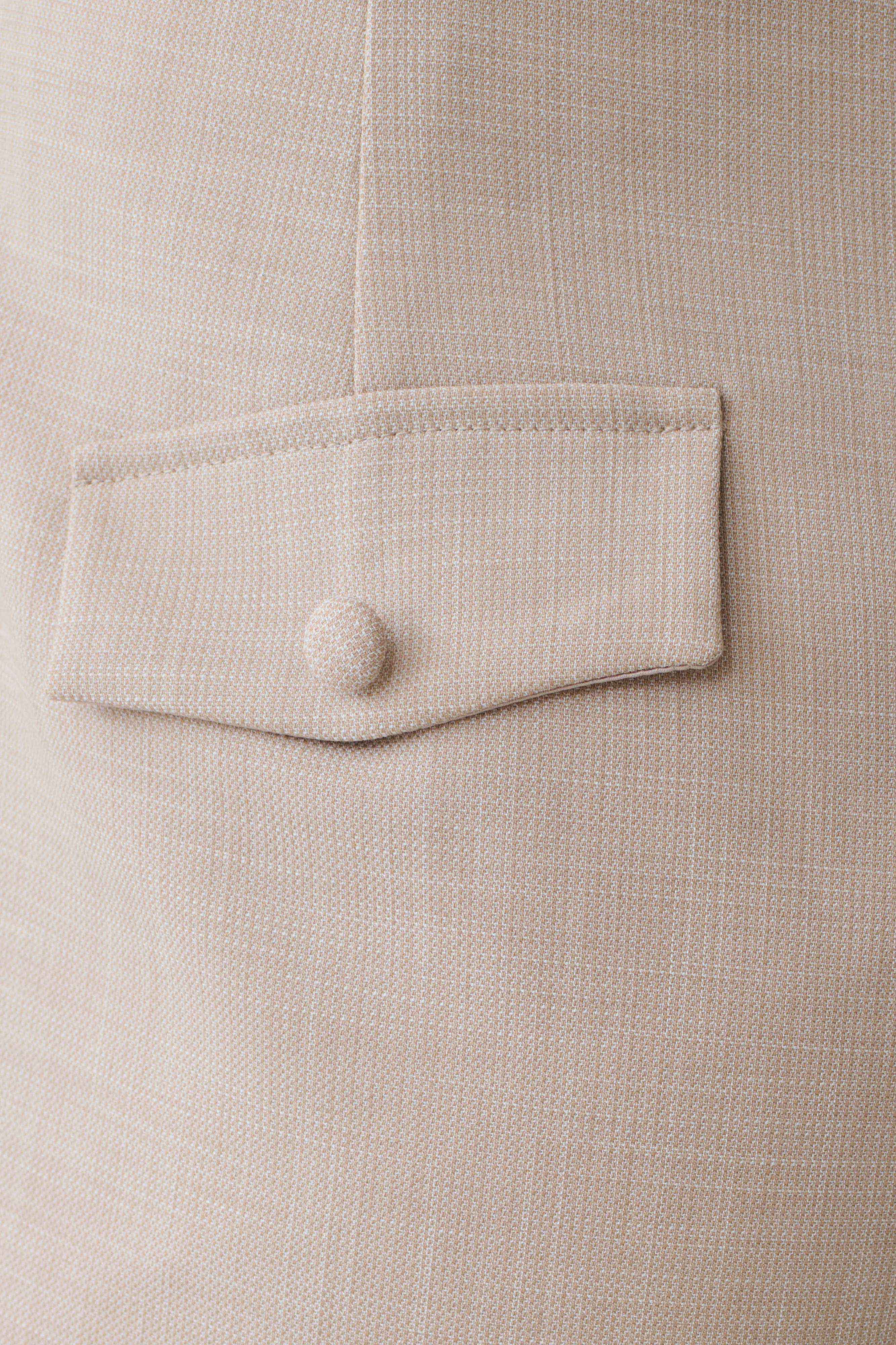 Solenne Suiting Shorts - Natural Marle - Image 7