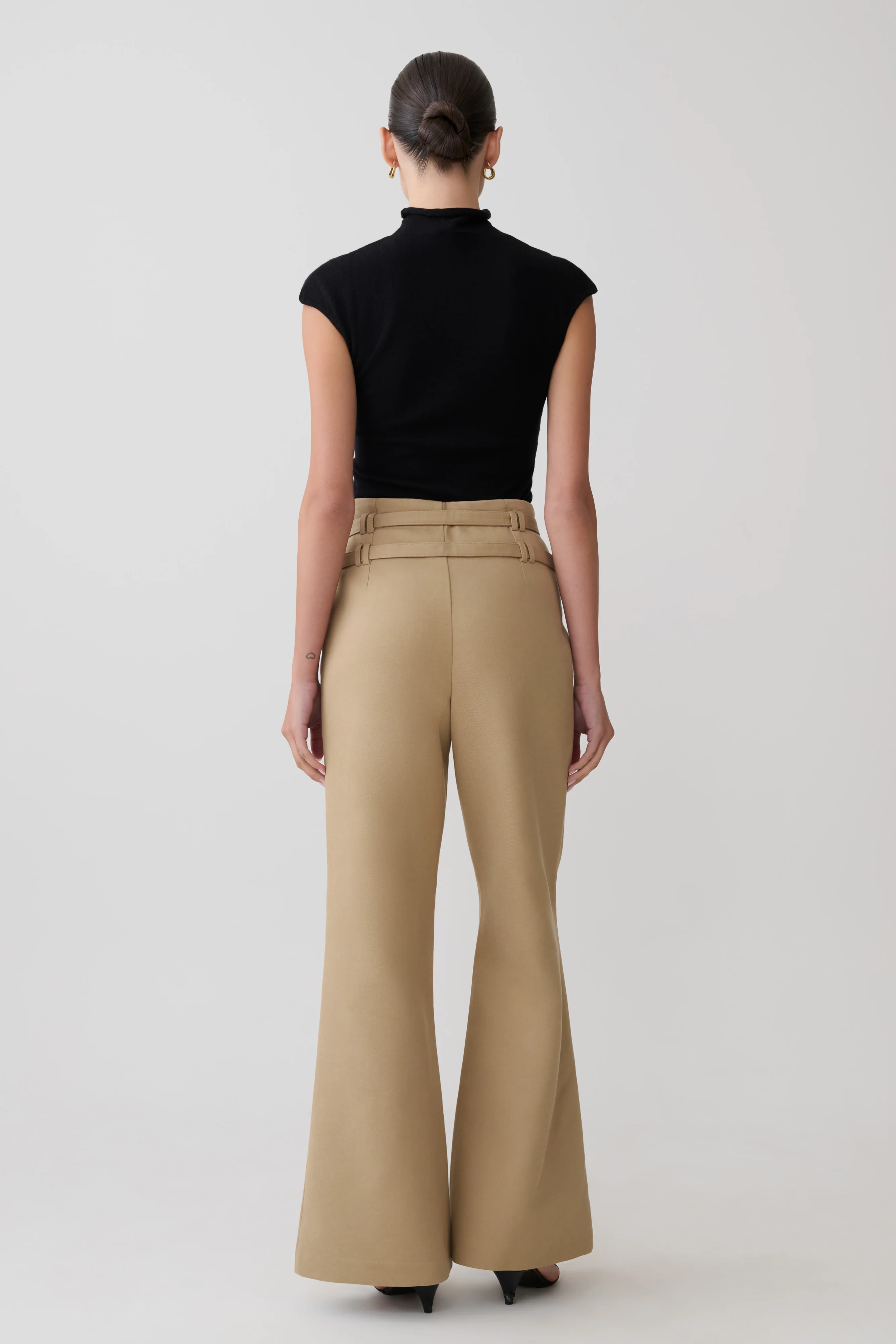 Sonny Short Sleeve Knit Top - Black - Image 5