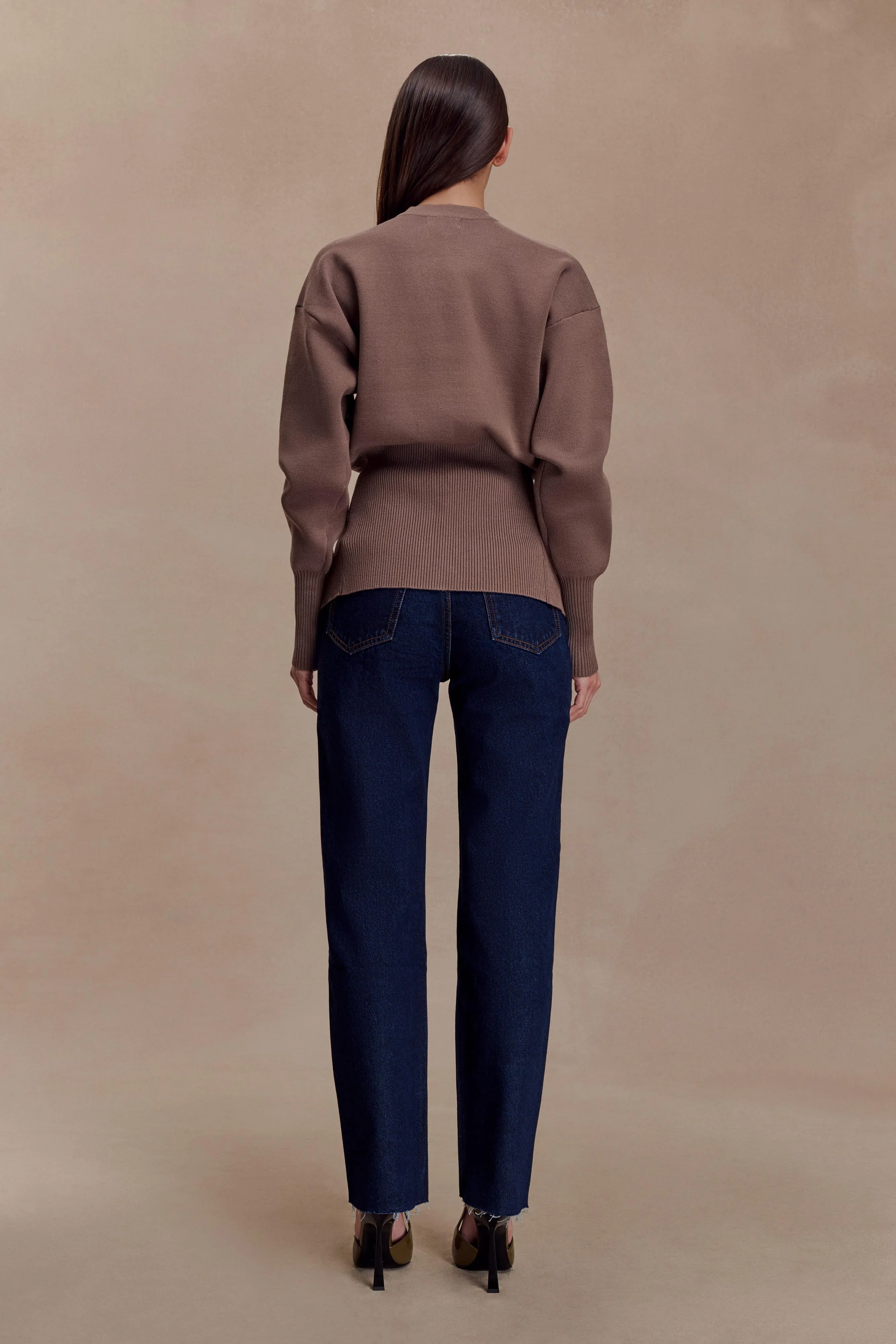 Tina Mom Jean - Indigo Blue - Image 2