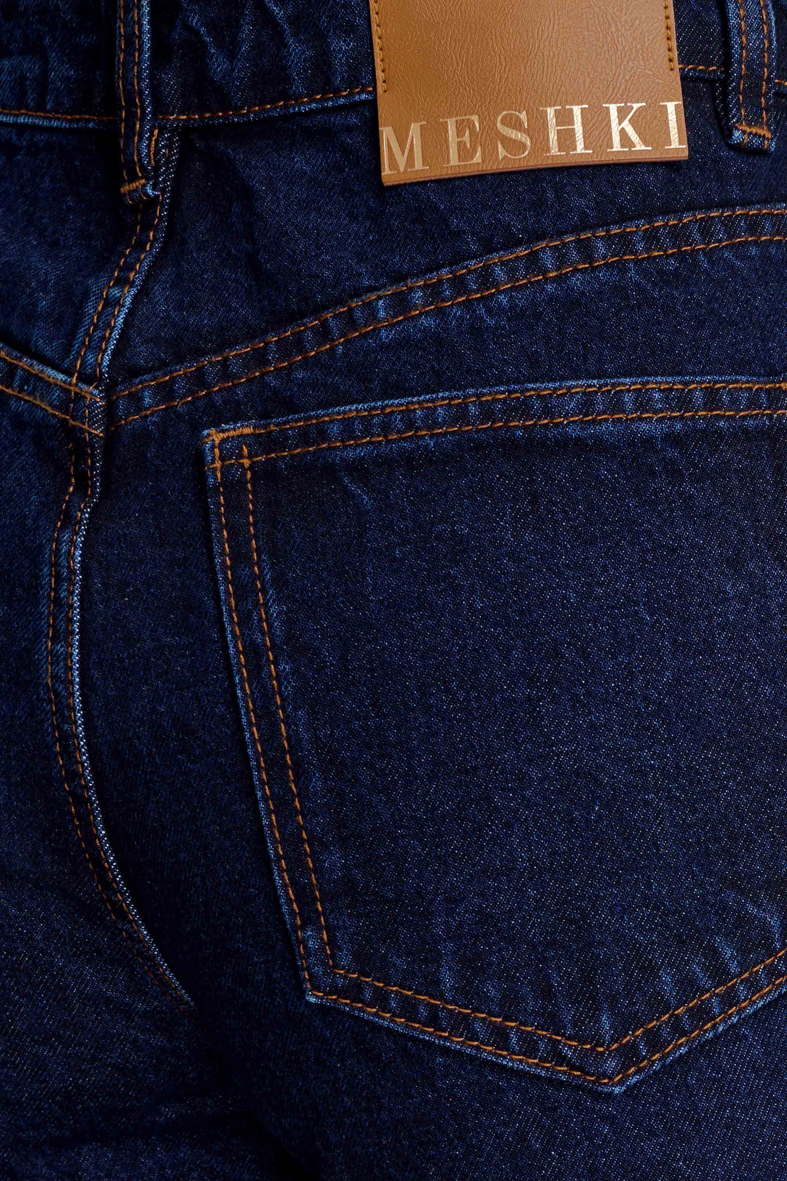 Tina Mom Jean - Indigo Blue - Image 7
