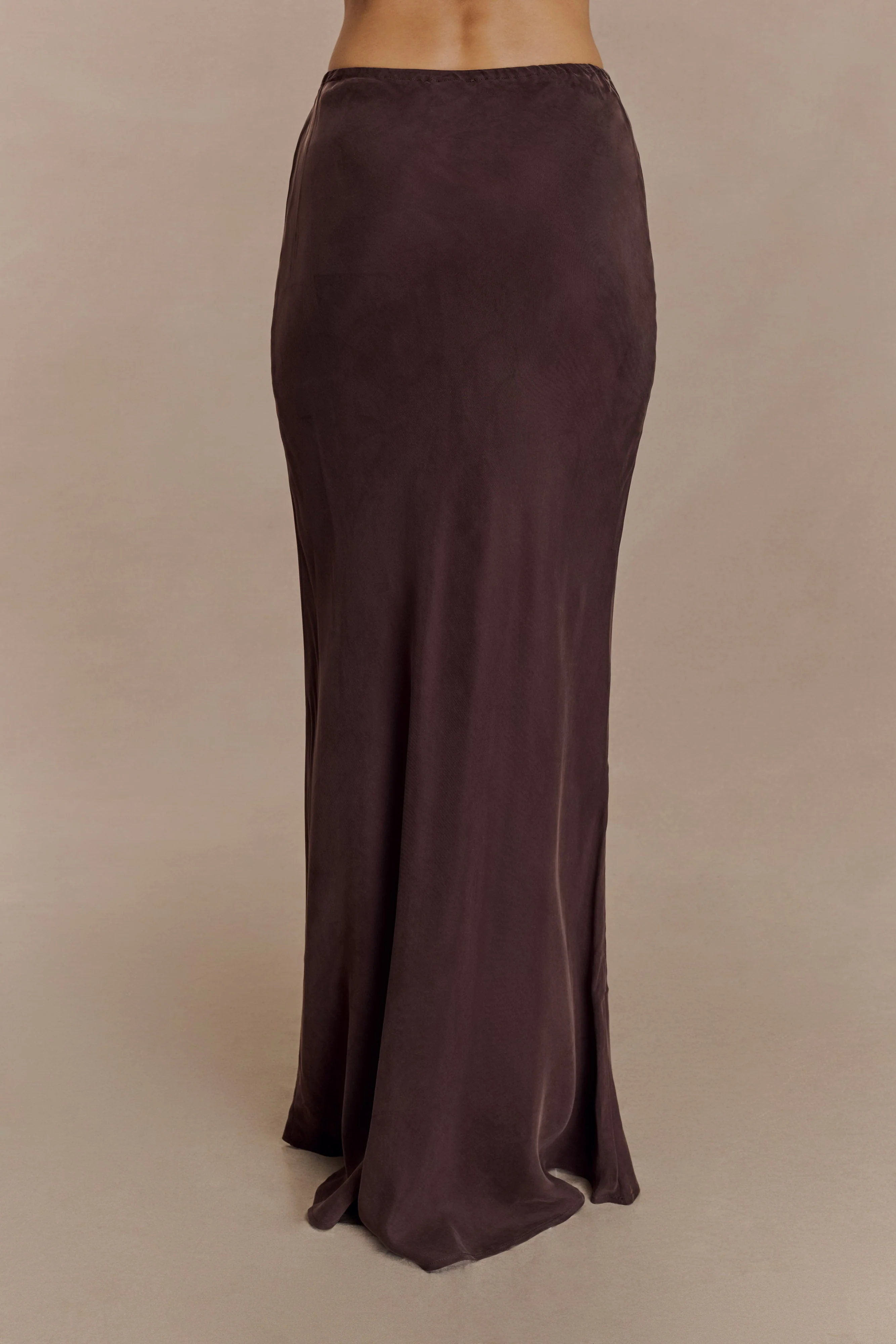 Violeta Maxi Skirt - Dark Chocolate - Image 6
