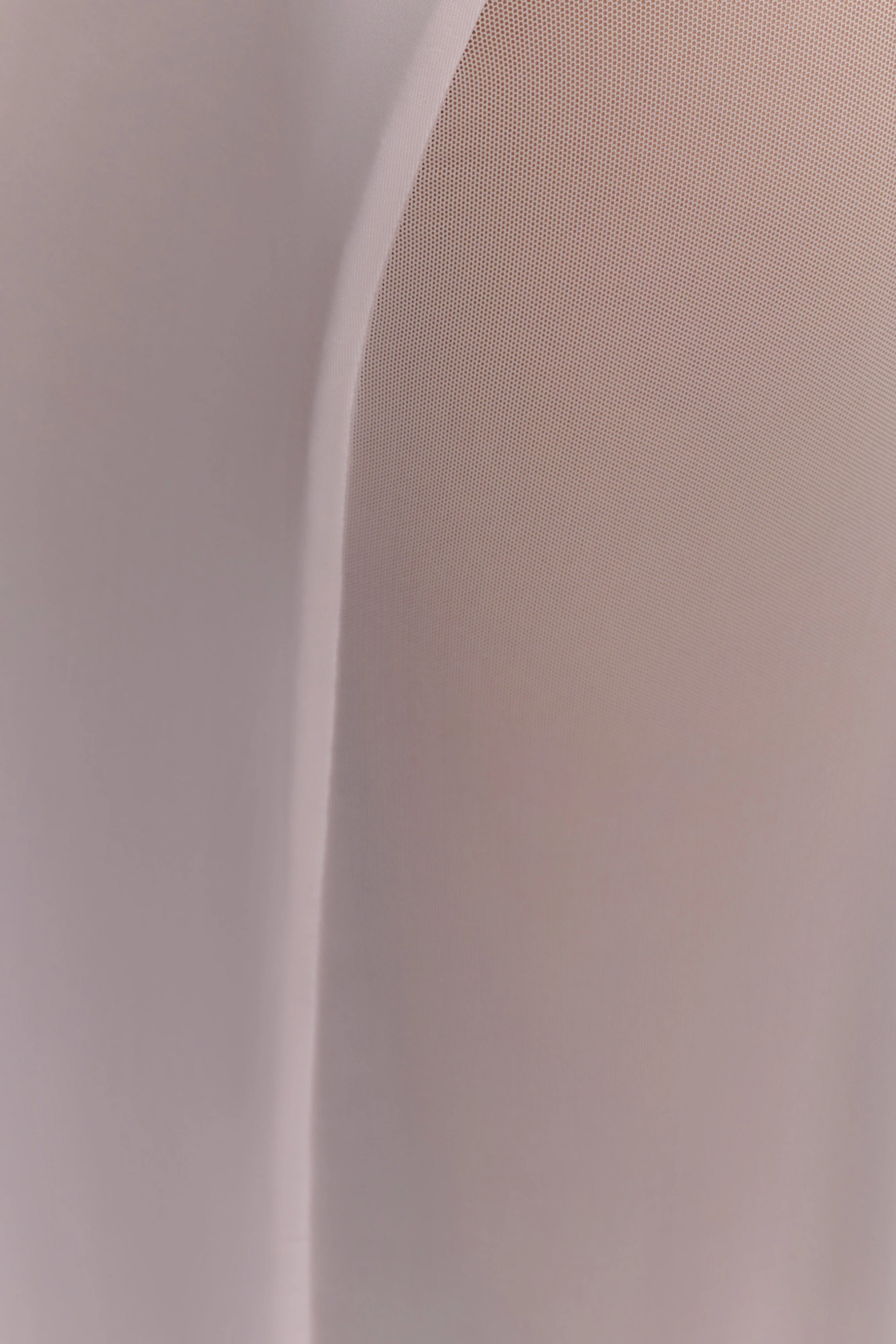Wyatt Slinky And Mesh Maxi Dress - Pale Pink - Image 5