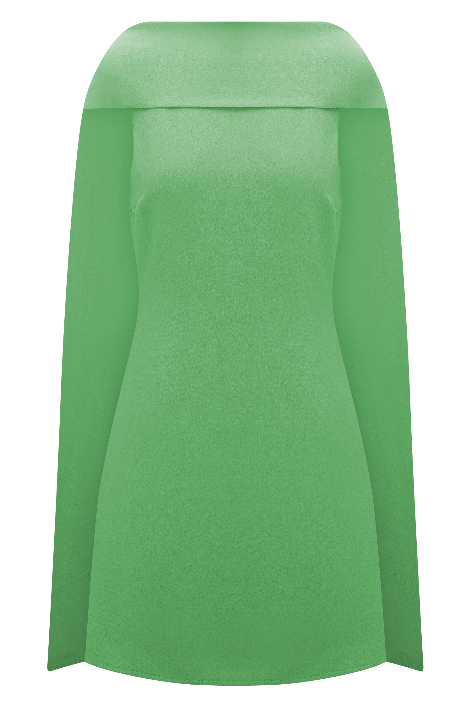 Wynter Scarf Draped Mini Dress - Green - Image 7